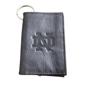 University of Notre Dame Leather ID Wallet Tag